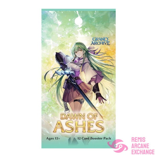 Grand Archive Dawn Of Ashes Tcg Alter Ed Booster Pack