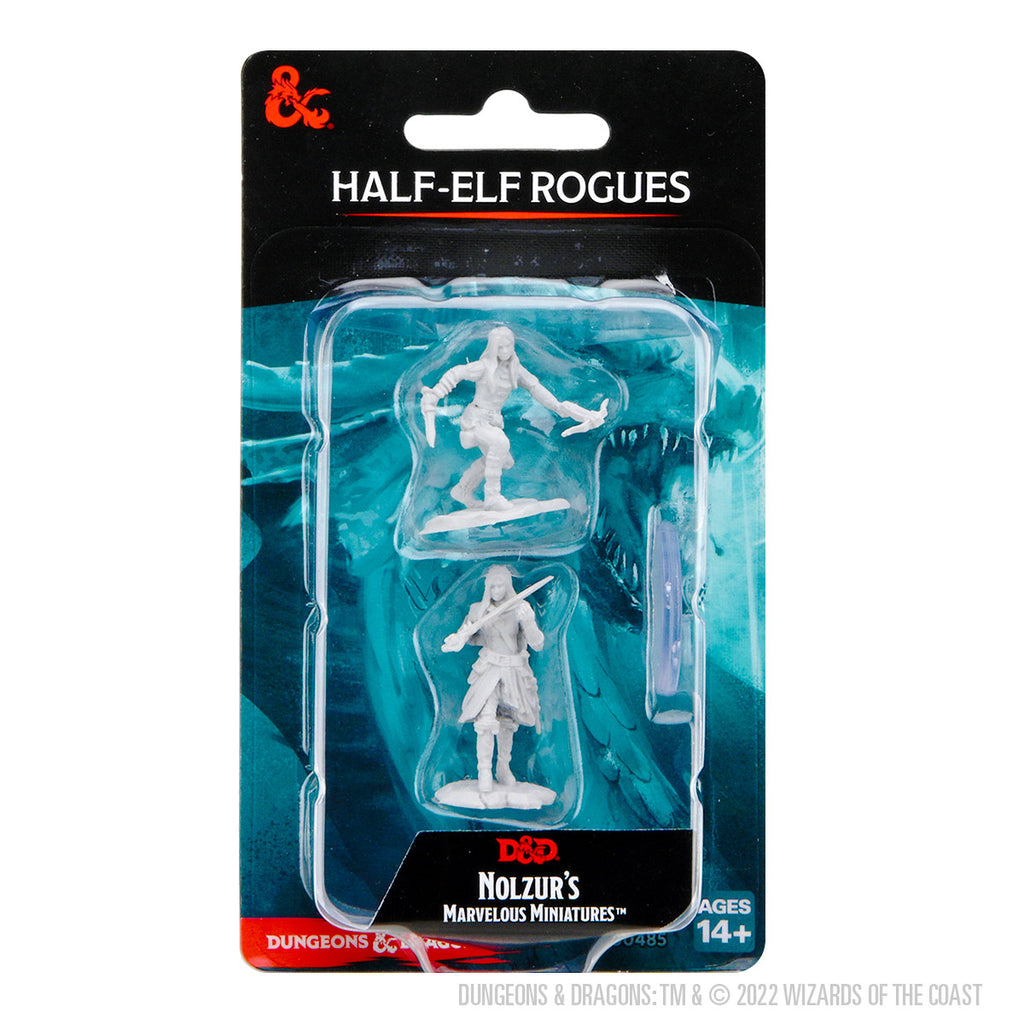 WizKids D&D Nolzur's Marvelous Miniatures: Half-Elf Rogue Female
