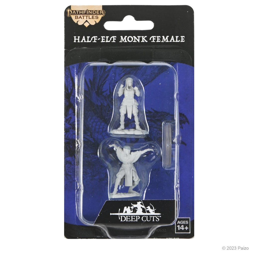 Pathfinder Deep Cuts: Half-Elf Monk Females