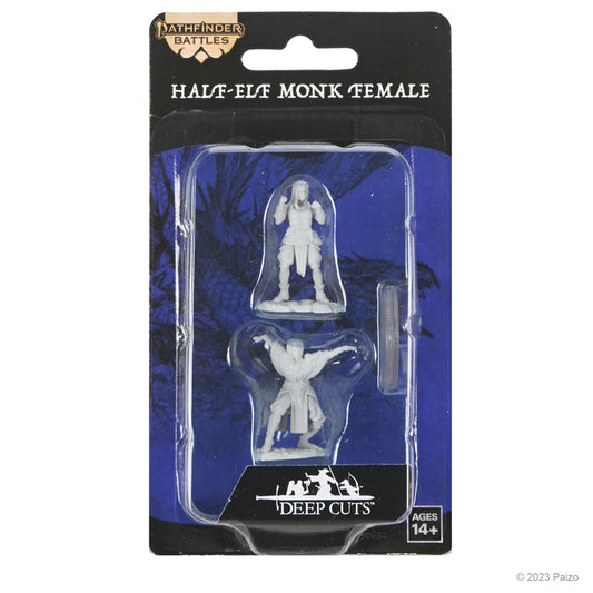 Pathfinder Deep Cuts: Half-Elf Monk Females