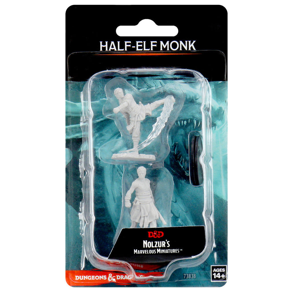 Dungeons & Dragons Nolzur's Marvelous Miniature Half-Elf Male Monk