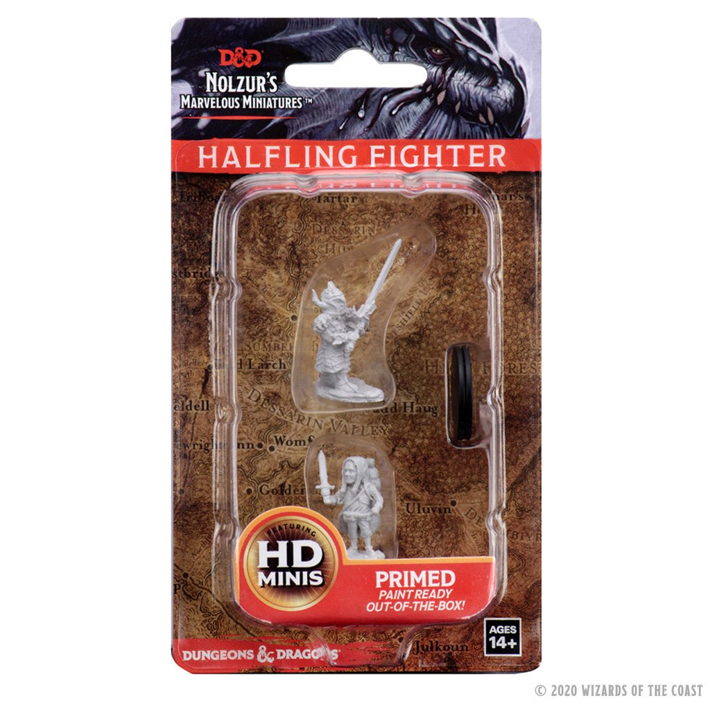 Dungeons & Dragons Nolzur's Marvelous Miniature Halfling Male Fighter