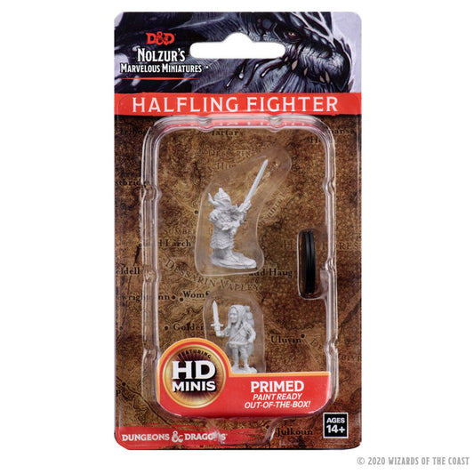 Dungeons & Dragons Nolzur's Marvelous Miniature Halfling Male Fighter