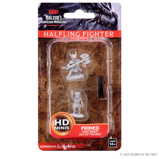 Dungeons & Dragons Nolzur's Marvelous Miniature Halfling Female Fighter