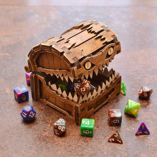 Mimic Wooden Dice Jail