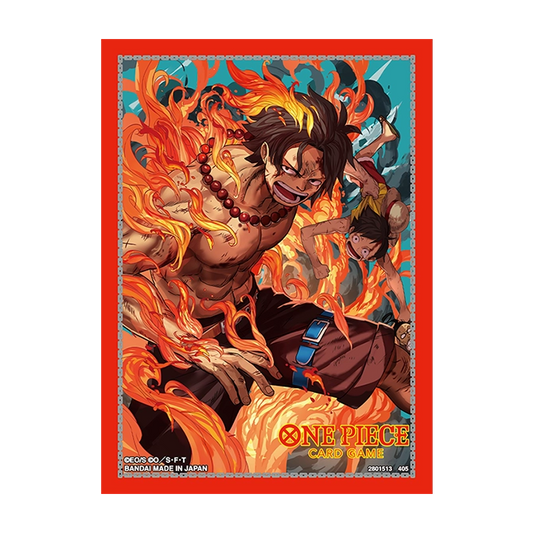 One Piece Card Game Official Sleeves: Portgas.D.Ace