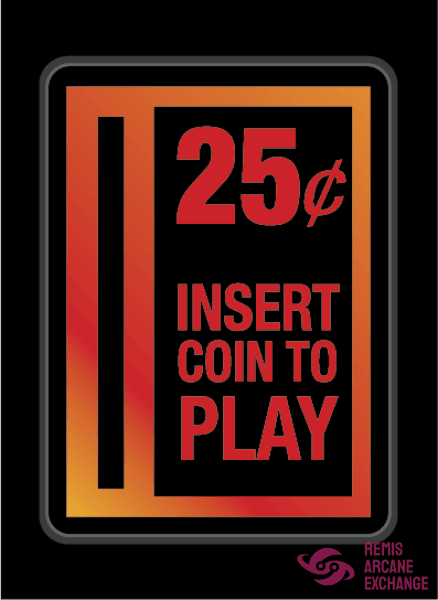 Insert Coin Matte Sleeves (50) Accessories