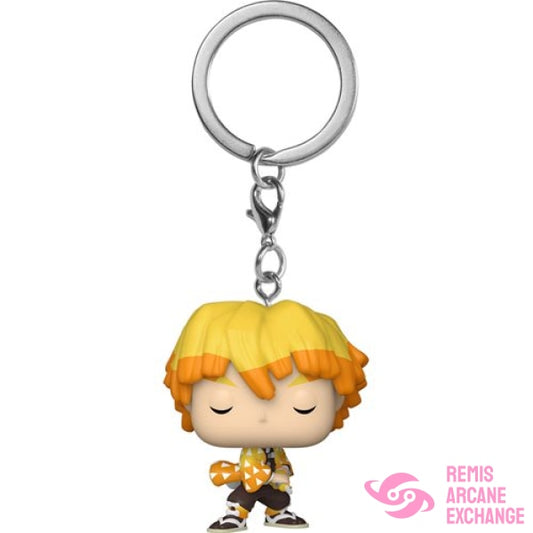 Kimetsu No Yaiba Zenitsu Agatsuma Pocket Pop! Key Chain