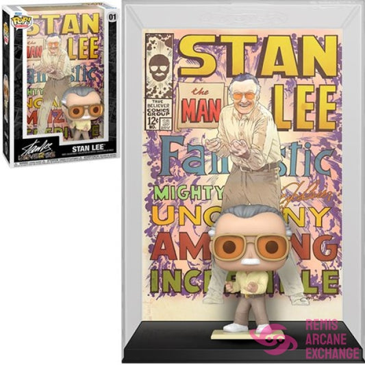 Marvel Stan Lee Pop! Comic Cover Figure With Case