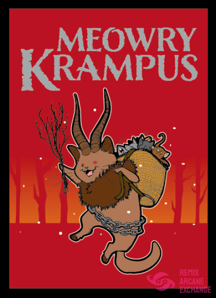Meowry Krampus Matte Sleeves (50) Accessories