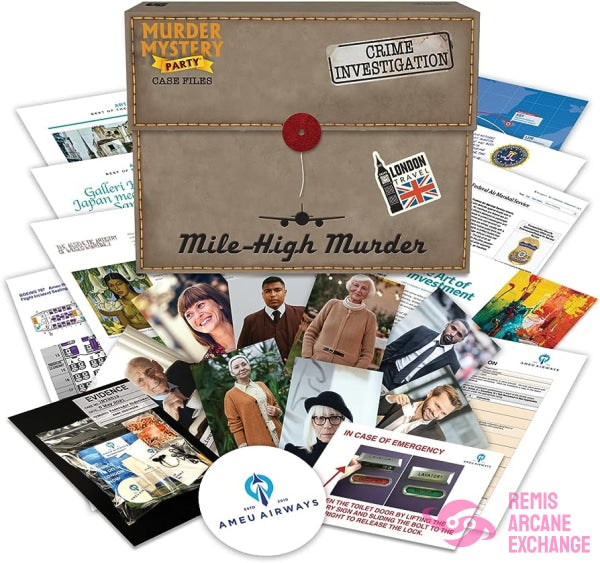 Murder Mystery Party: Case Files - Mile High