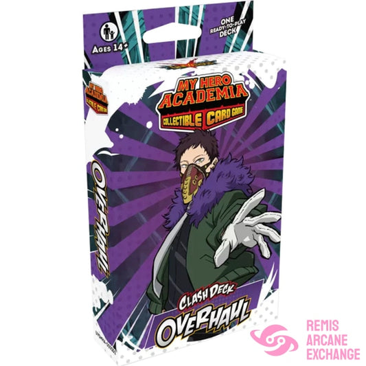 My Hero Academia Ccg: Undaunted Raid Clash Deck - Overhaul