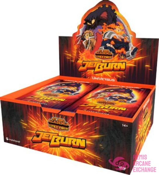 My Hero Academia: Jet Burn Booster Box – Remis Arcane Exchange
