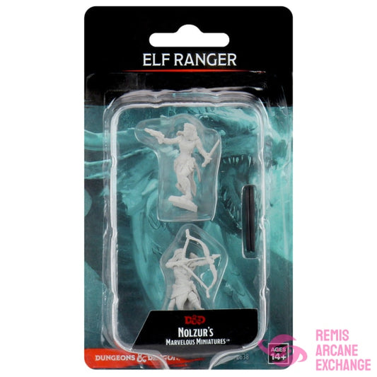 Nolzurs Marvelous Unpainted Miniatures - W01 Elf Female Ranger Role Playing Games