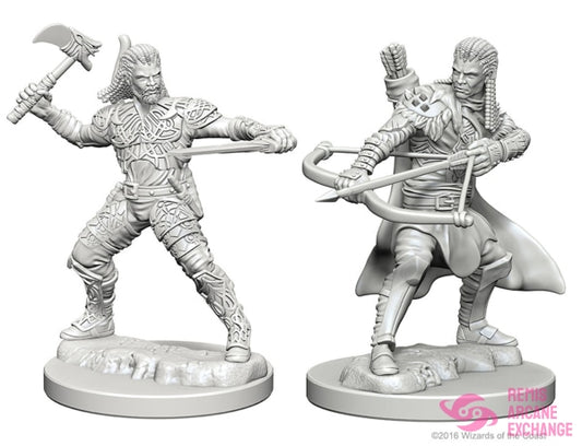Nolzurs Marvelous Unpainted Miniatures - W01 Human Male Ranger Role Playing Games