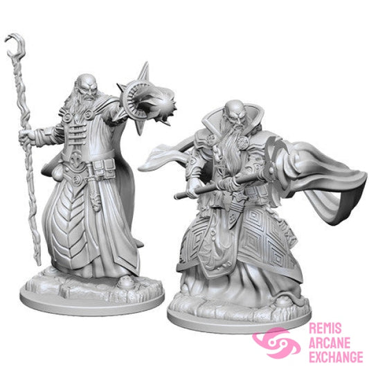 Nolzurs Marvelous Unpainted Miniatures - W01 Human Male Wizard Role Playing Games