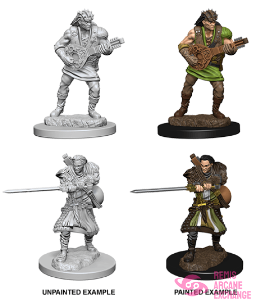 Nolzurs Marvelous Unpainted Miniatures - W04 Human Male Bard Role Playing Games