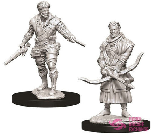 Nolzurs Marvelous Unpainted Miniatures - W09 Male Human Rogue Role Playing Games