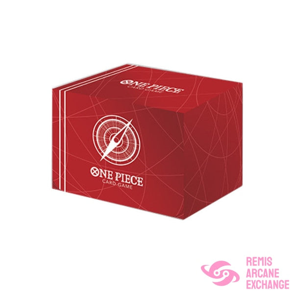 One Piece Tcg: Card Case - Red Accessories