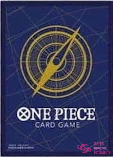 One Piece Tcg: Official Sleeves Blue Logo