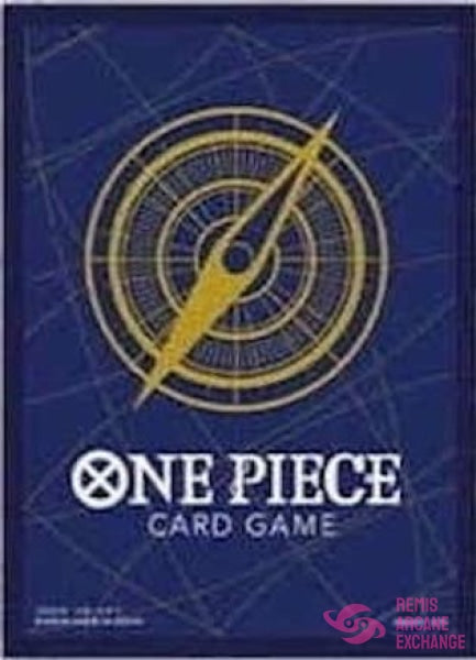 One Piece Tcg: Official Sleeves Blue Logo