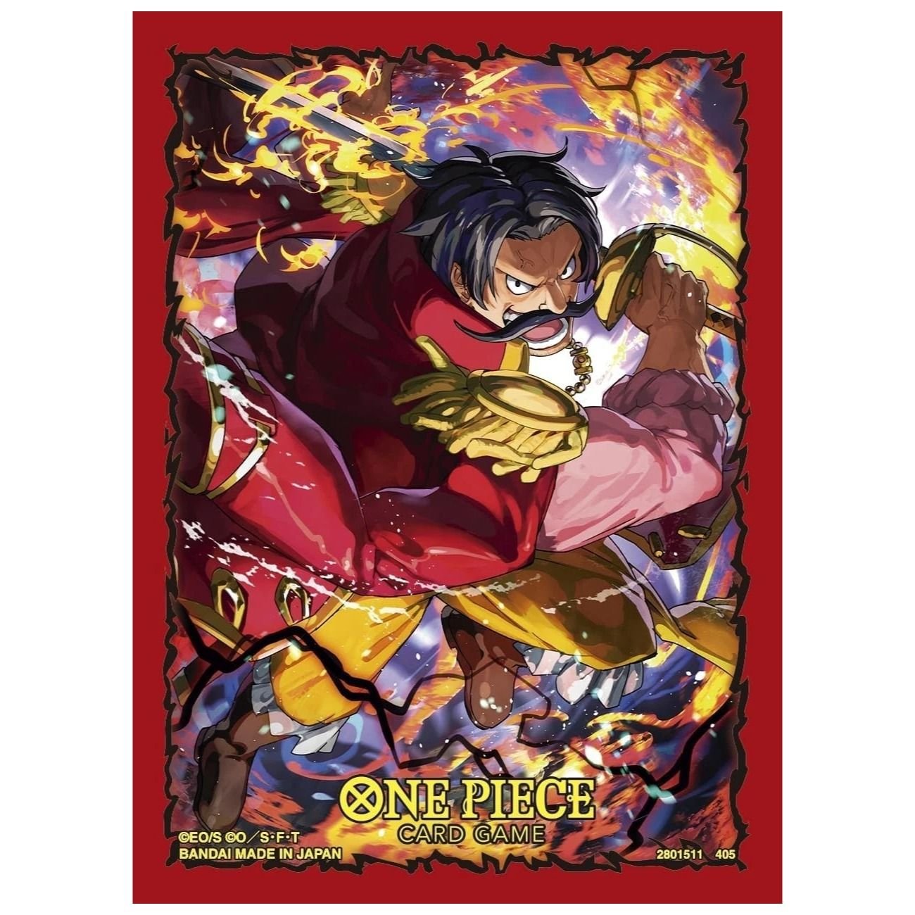 One Piece Card Game Official Sleeves: Gol. D Roger