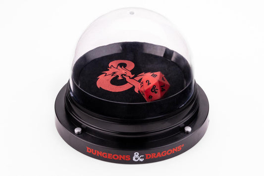 D&D Orb of Possibility dice roller with silicone D20