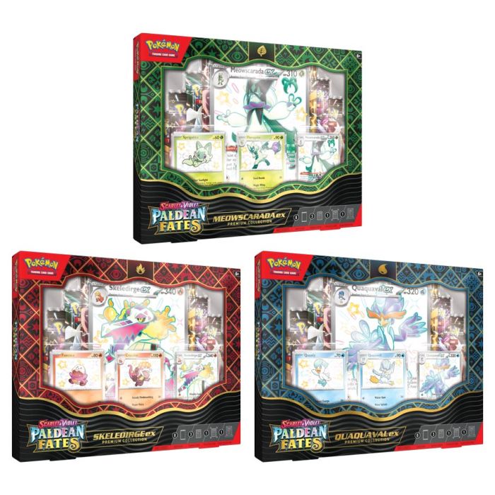 Paldean Fates: Pokémon ex Premium Collection Quaquaval