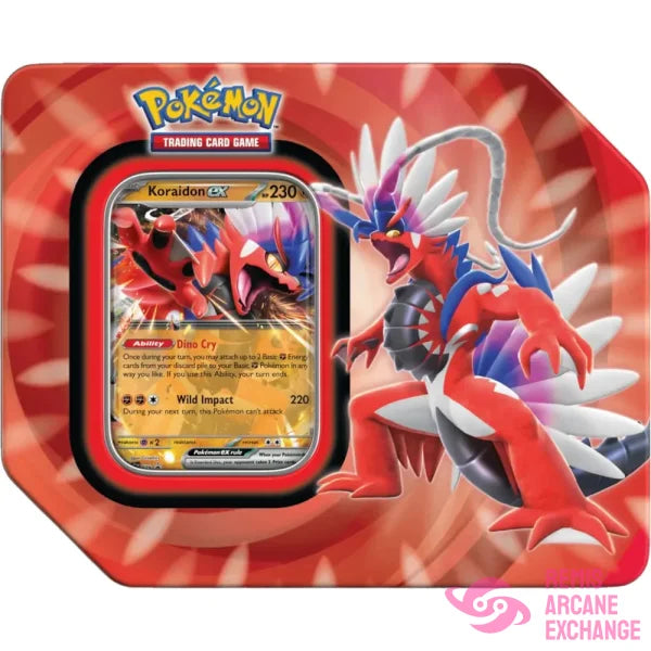 Pokemon Paldea Legends Tins - Koraidon