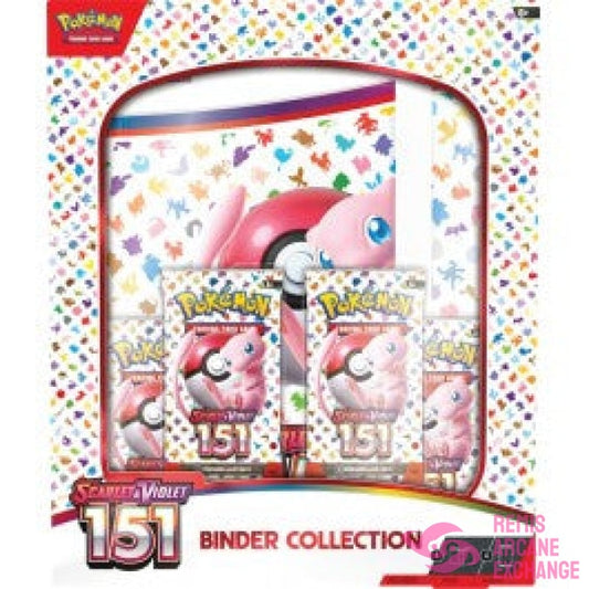 Pokemon Scarlet And Violet 3.5 151 Binder Collection