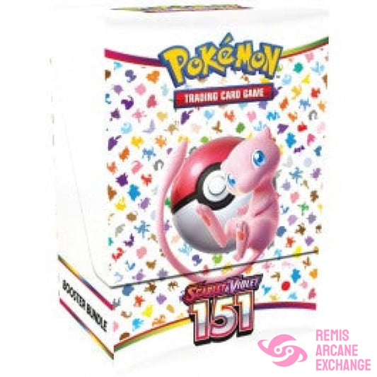 Pokemon Scarlet And Violet 3.5 151 Booster Bundle