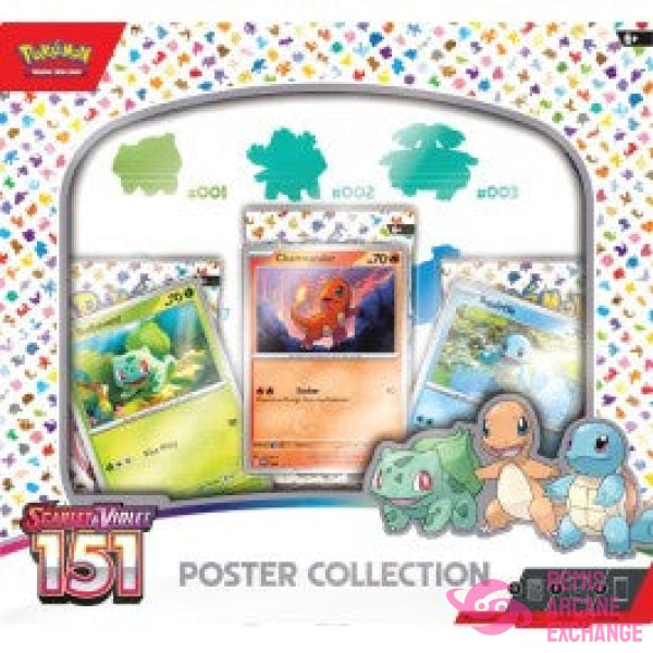 Pokemon Scarlet And Violet 3.5 151 Poster Collection