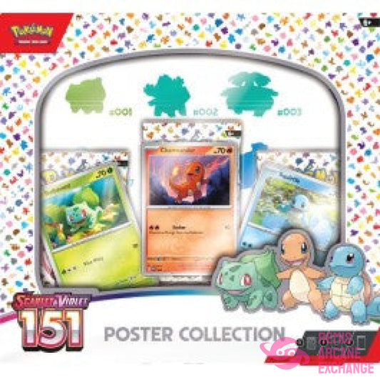Pokemon Scarlet And Violet 3.5 151 Poster Collection