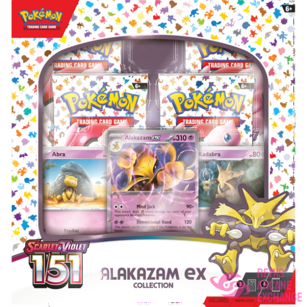 Pokémon Tcg: Scarlet & Violet-151 Collection Alakazam Ex