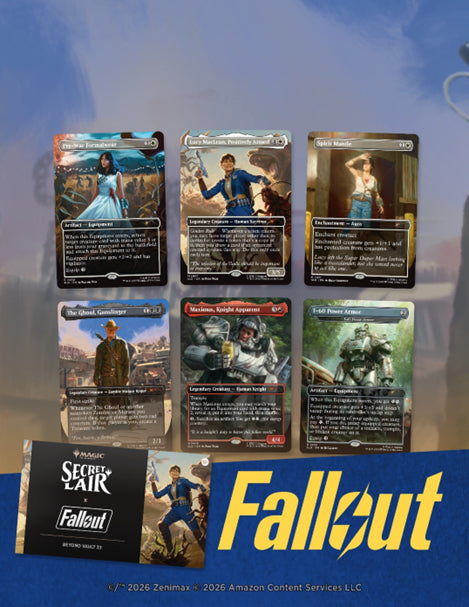 MTG SECRET LAIR FALLOUT BEYOND VAULT 33