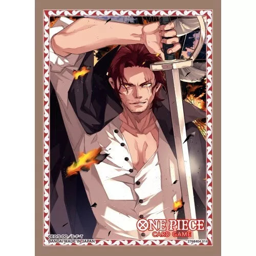 One Piece TCG: Official Sleeves Shanks