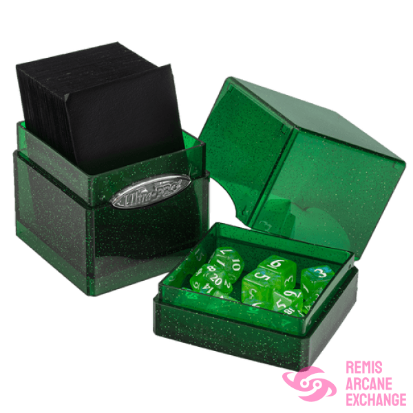 Satin Tower: Glitter Green Accessories