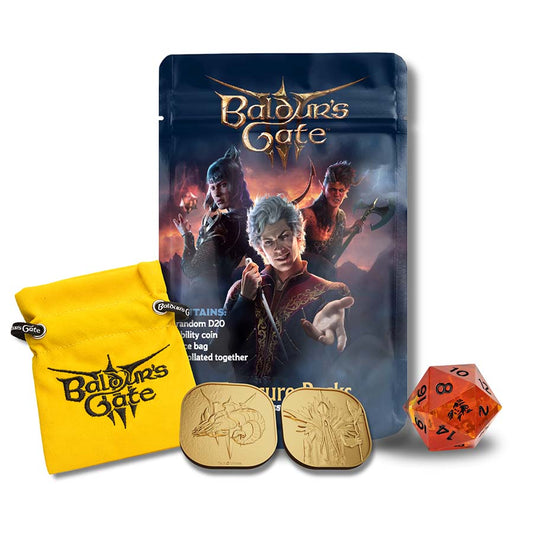Sirius Dice D&D Baldur's GateTreasure Packs
