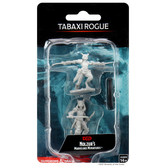 Dungeons & Dragons Nolzur's Marvelous Miniature Tabaxi Female Rogue