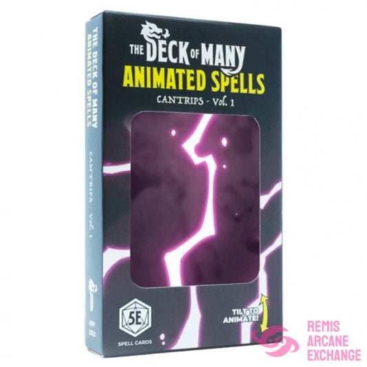The Deck Of Many Animated Spells - Cantrips Vol 1 Role Playing Games