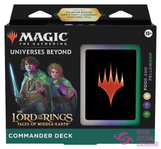 The Lord Of The Rings: Tales Middle-Earth Commander Deck - Food And Fellowship