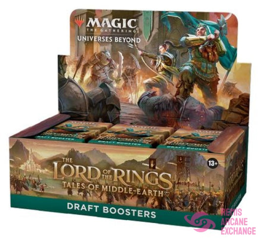 The Lord Of The Rings: Tales Middle-Earth - Draft Booster Display (36) Collectible Card Games
