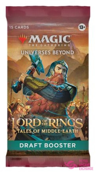 The Lord Of The Rings: Tales Middle-Earth - Draft Booster Pack Collectible Card Games