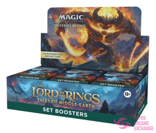 The Lord Of The Rings: Tales Middle-Earth Set Booster Display (30) Collectible Card Games