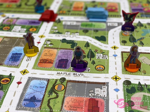 The Snallygaster Situation Kids On Bikes Board Game