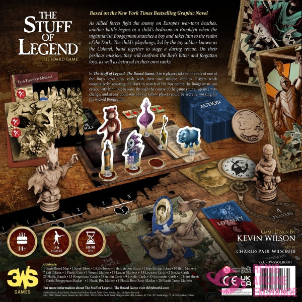 The Stuff Of Legend: Boardgame