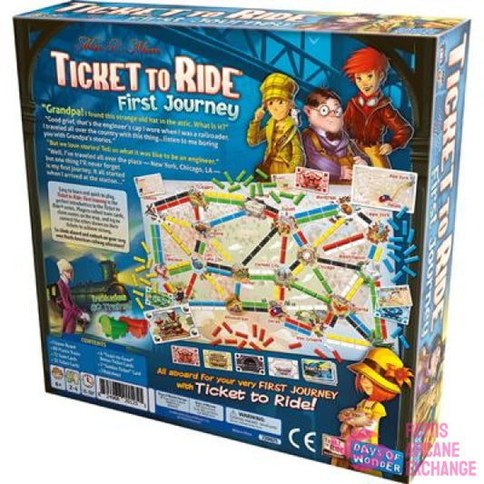 Ticket To Ride First Journey