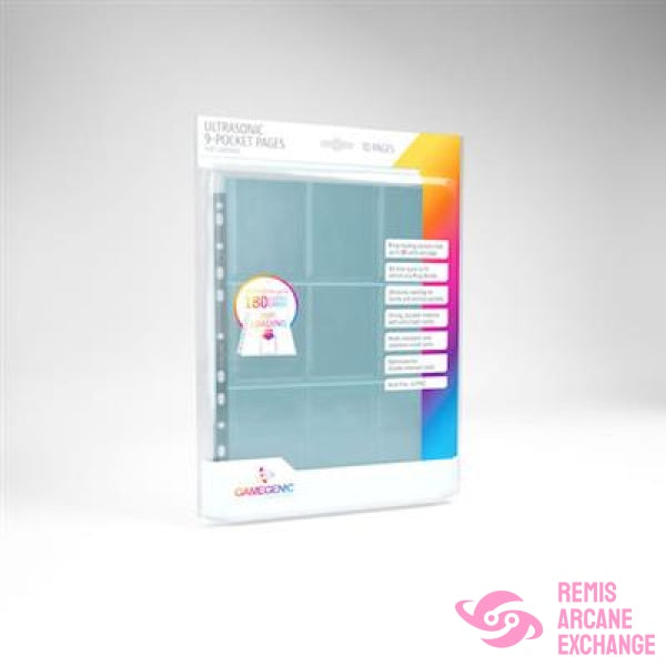 Toploading 18-Pocket Pages: 10 Pgs Clear