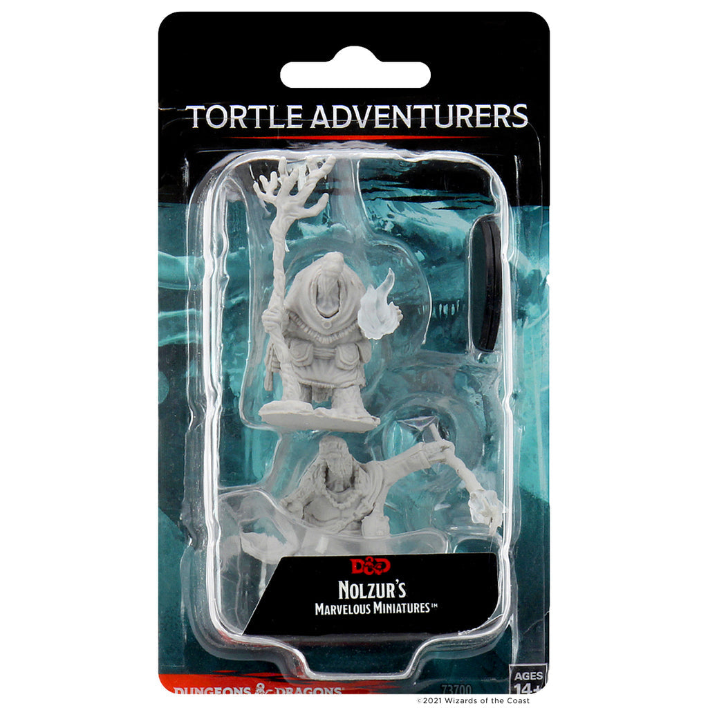 Dungeons & Dragons Nolzur's Marvelous Miniature Tortle Adventurers