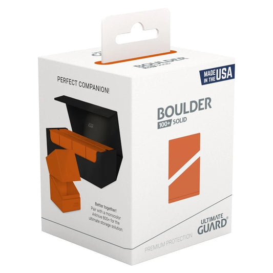 Ultimate Guard: Boulder 100+ Solid Orange